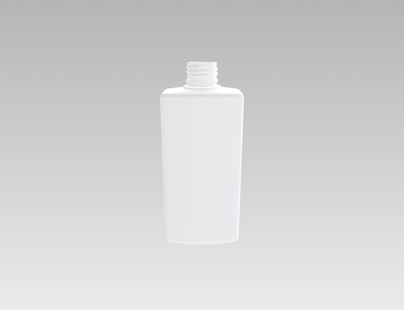 化妆品塑料瓶 267mL（方形瓶身）