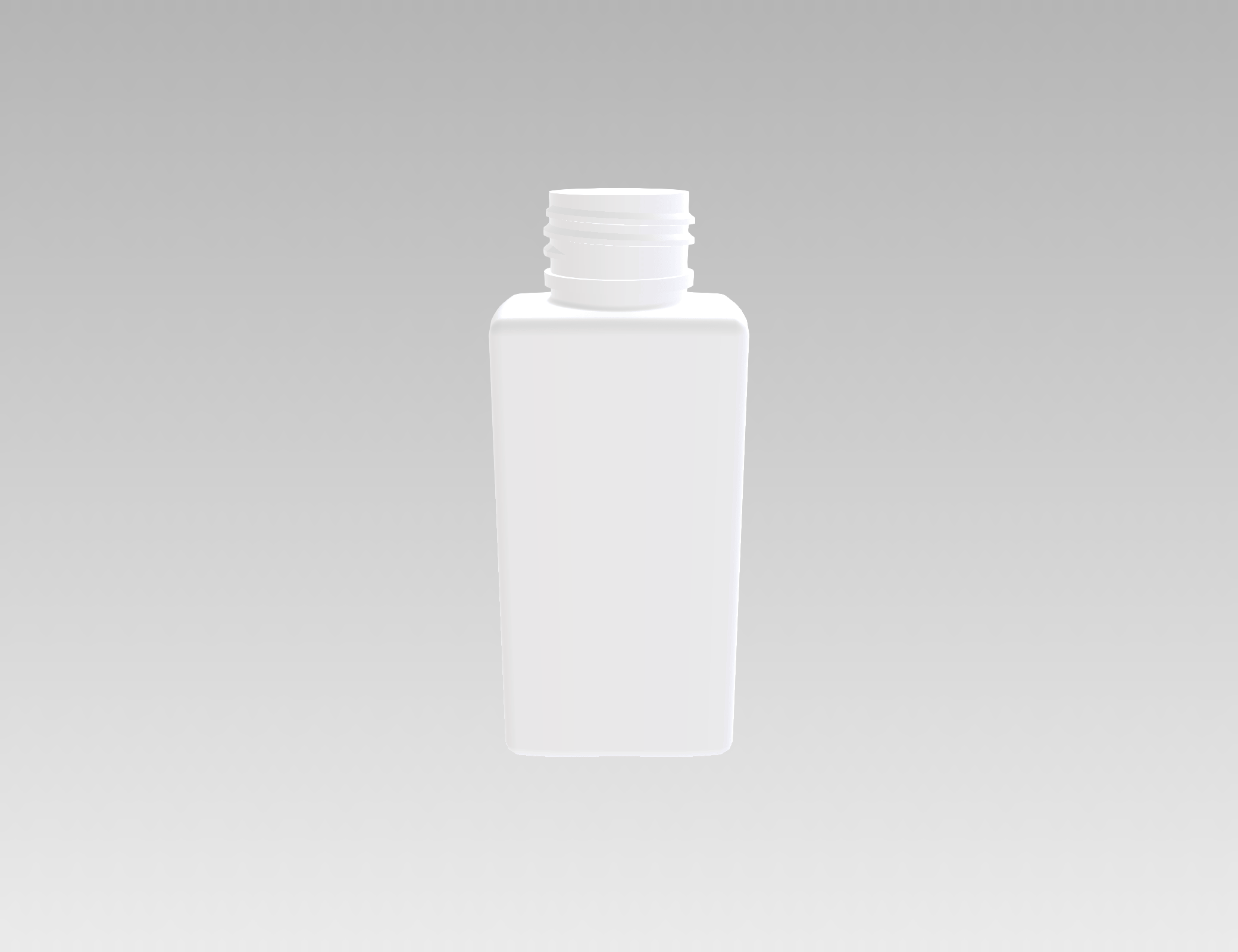 化妆品塑料瓶 80mL（方形瓶身）