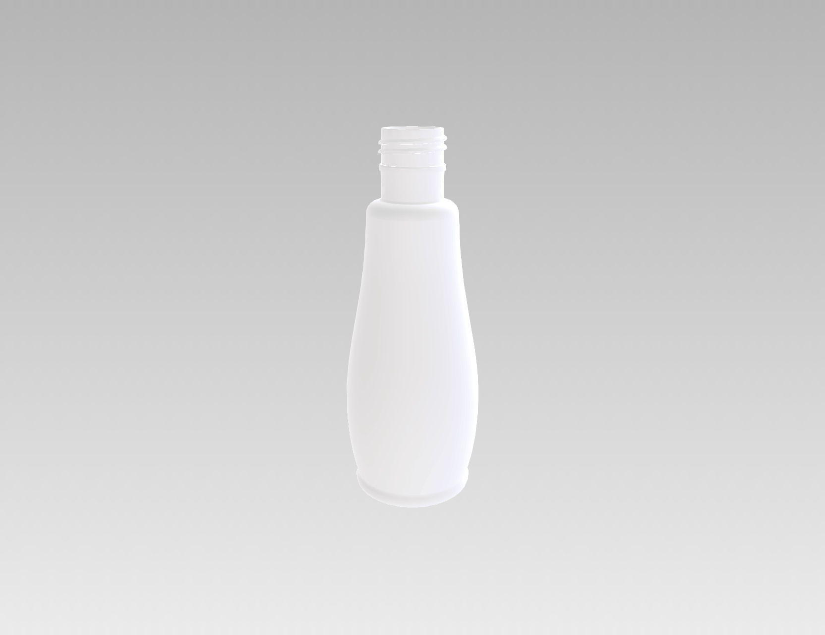 化妆品用塑料瓶 160mL（弧面瓶身）