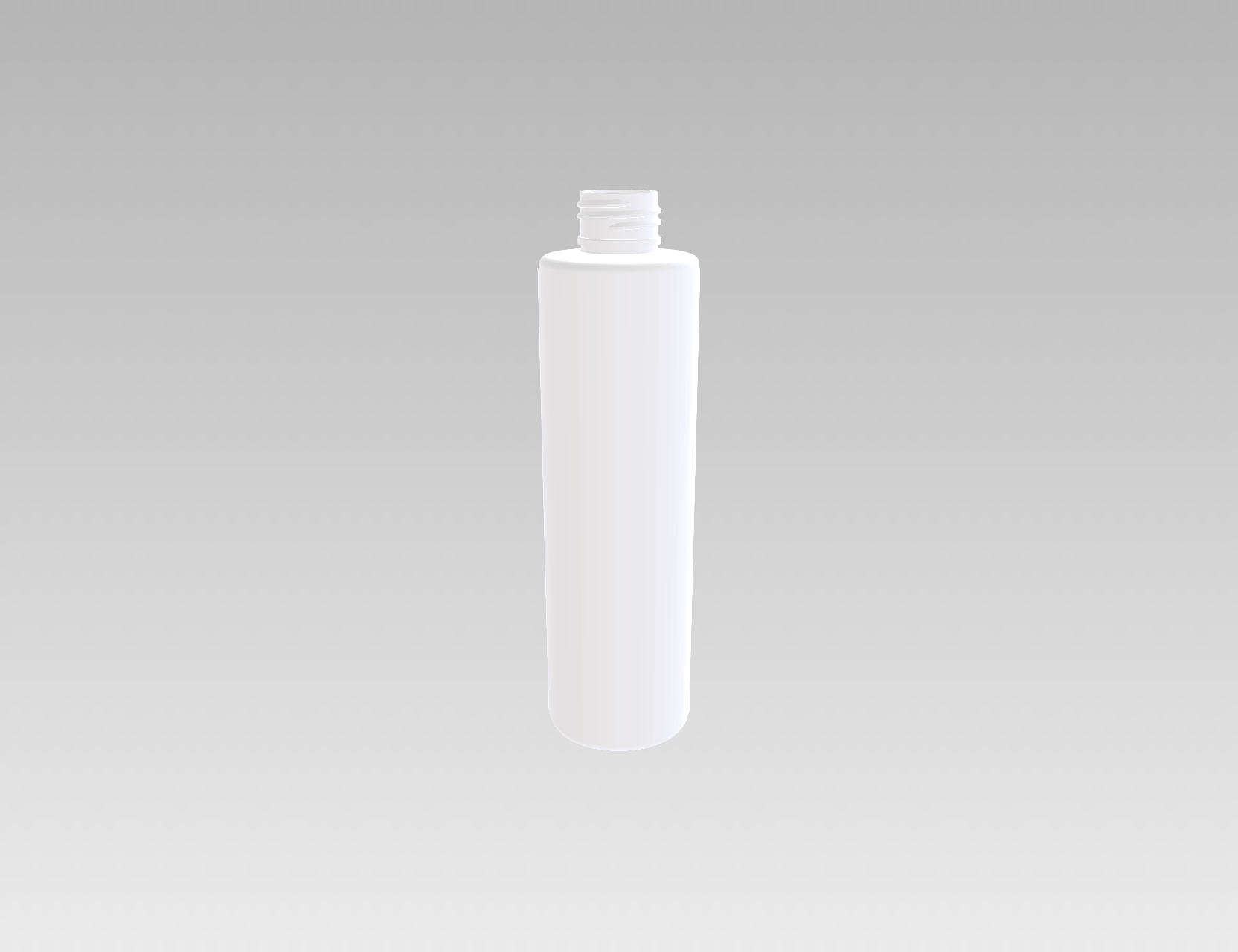 化妆品包装塑料瓶 217mL（直筒瓶身）