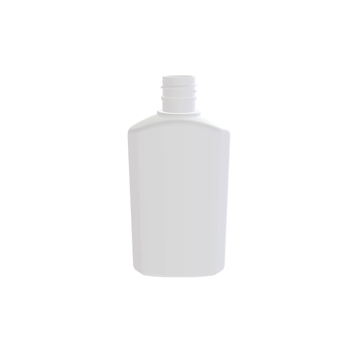 化妆品塑料瓶 126mL（扁形瓶身）