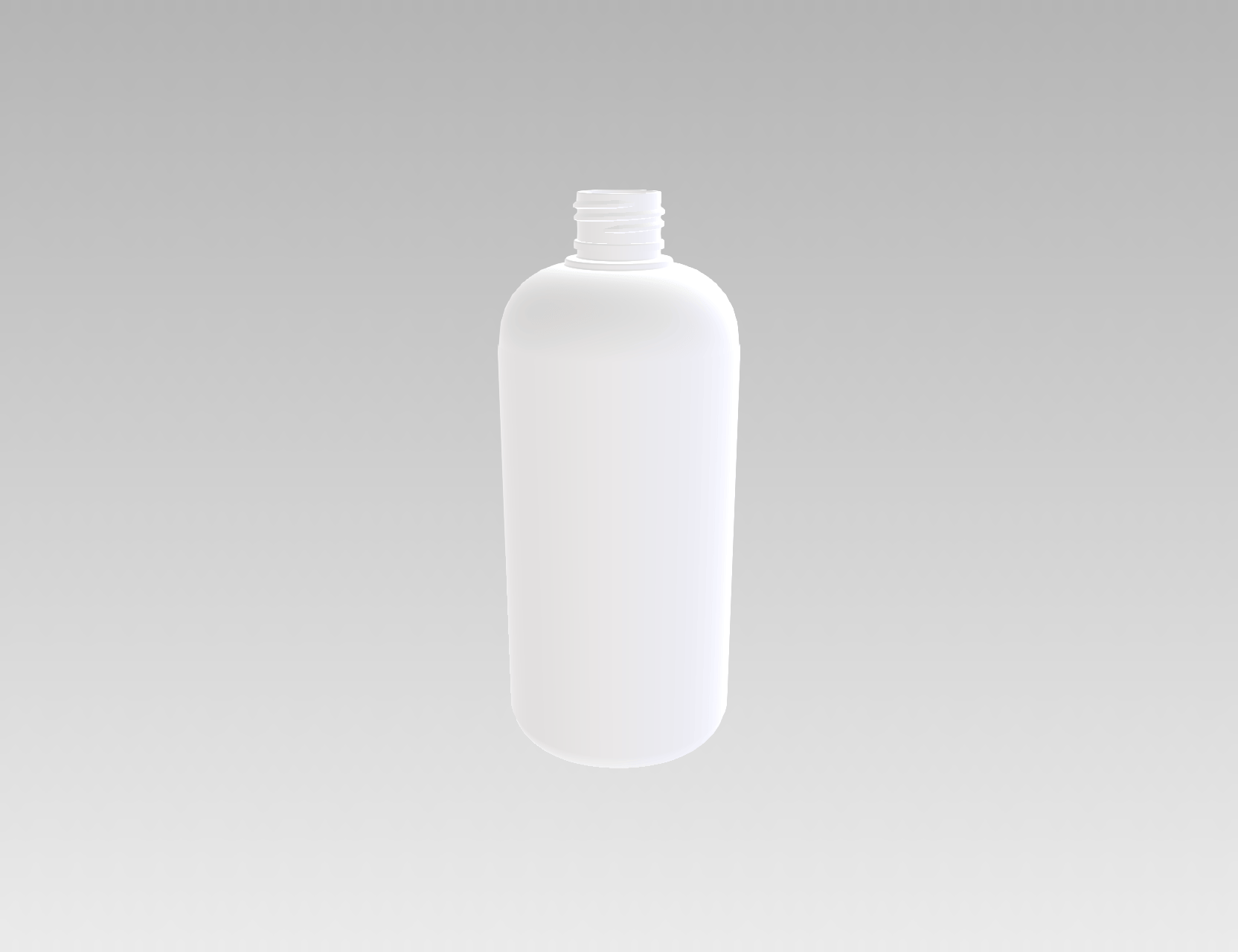 化妆品塑料瓶 397mL（圆柱瓶身）