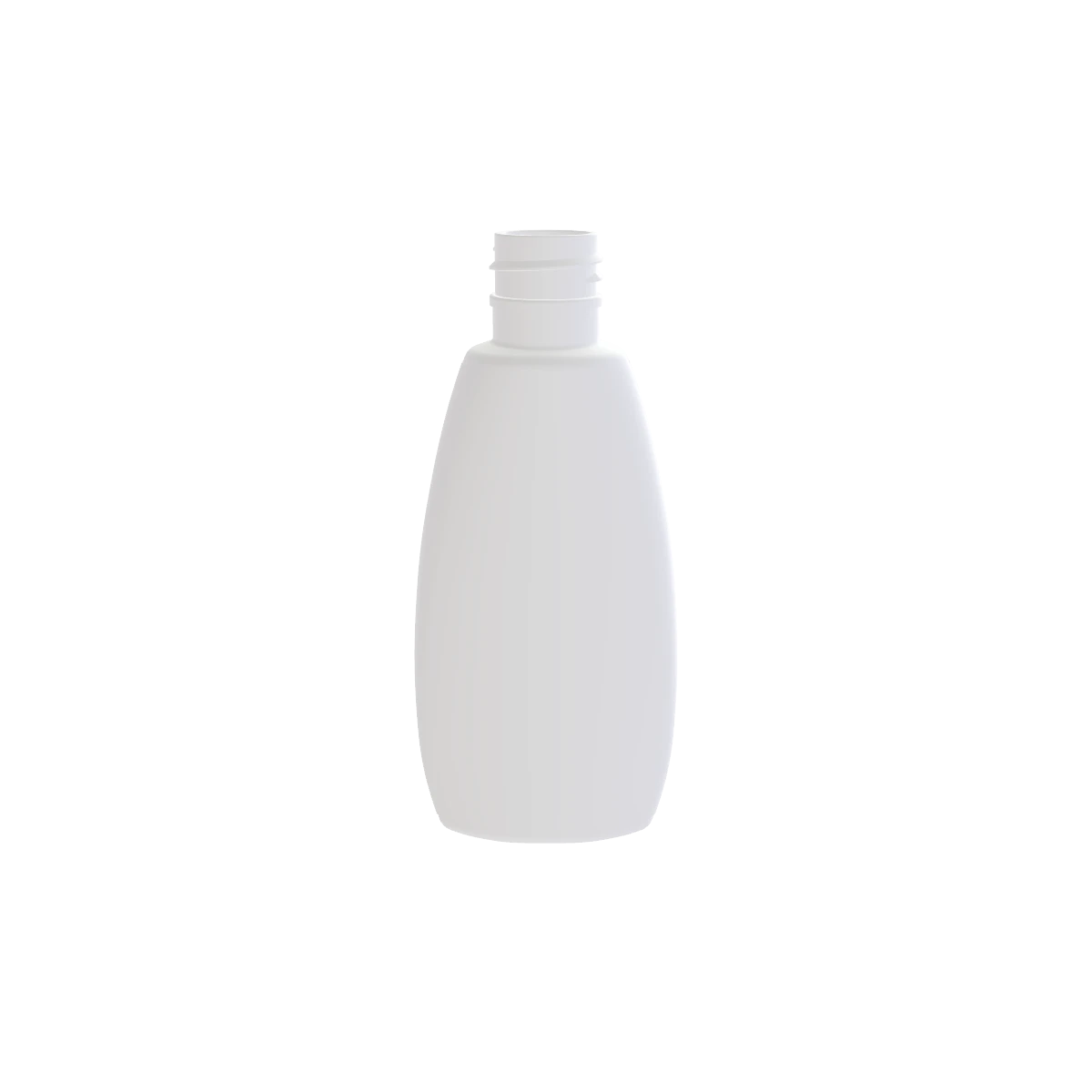 化妆品塑料瓶 82mL（椭形瓶身）