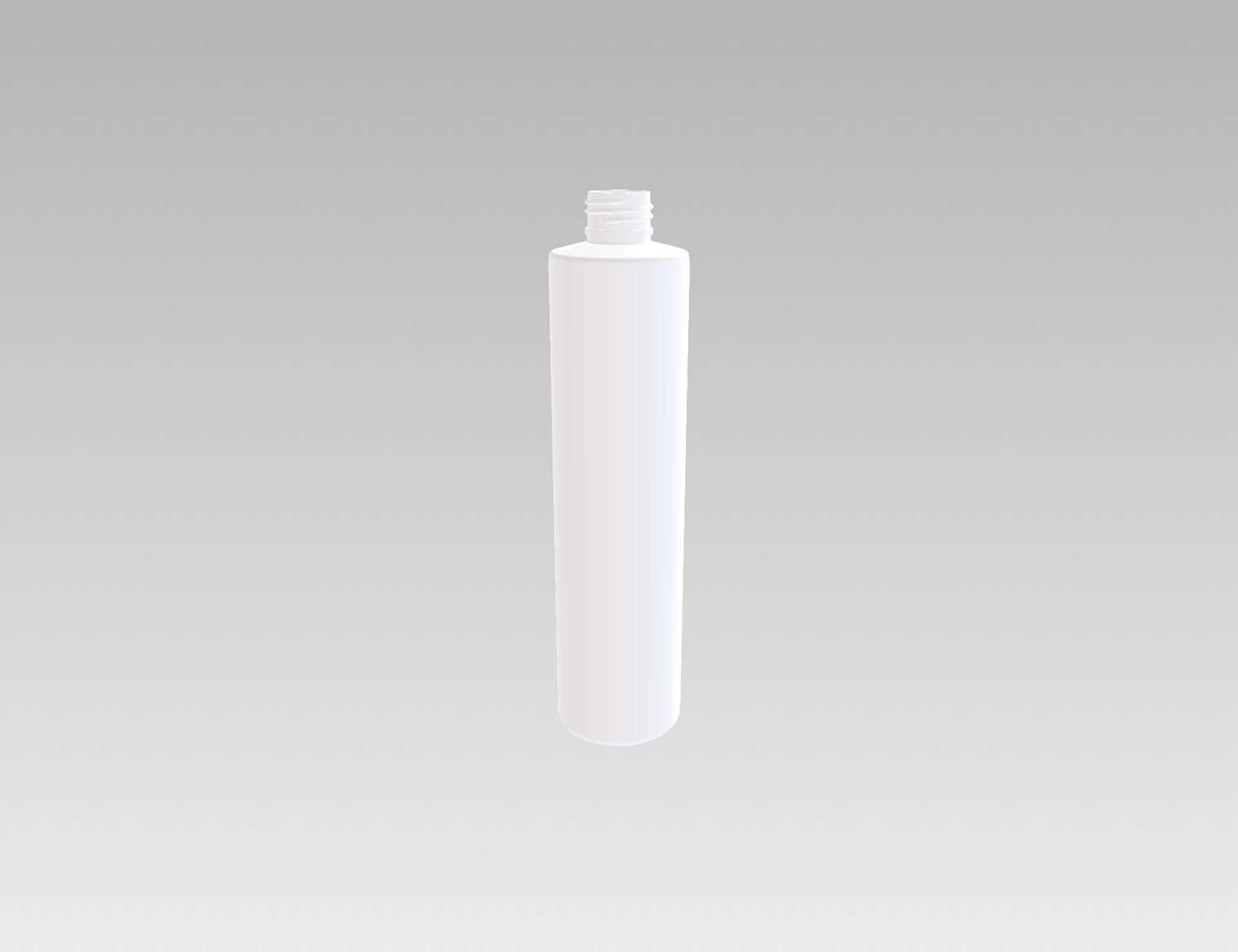 化妆品塑料瓶 325ml（圆柱瓶身）