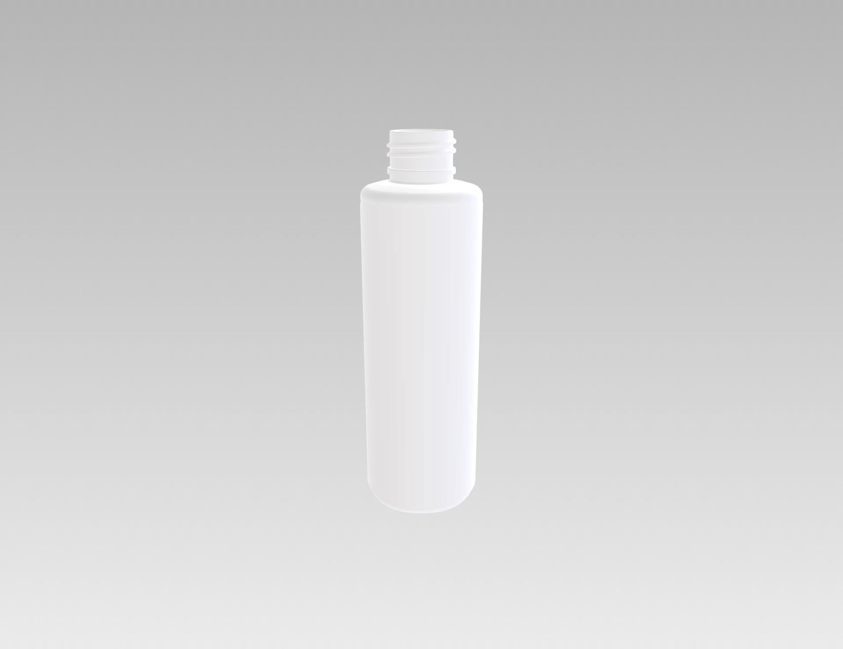 化妆品塑料瓶 125mL（圆柱瓶身）