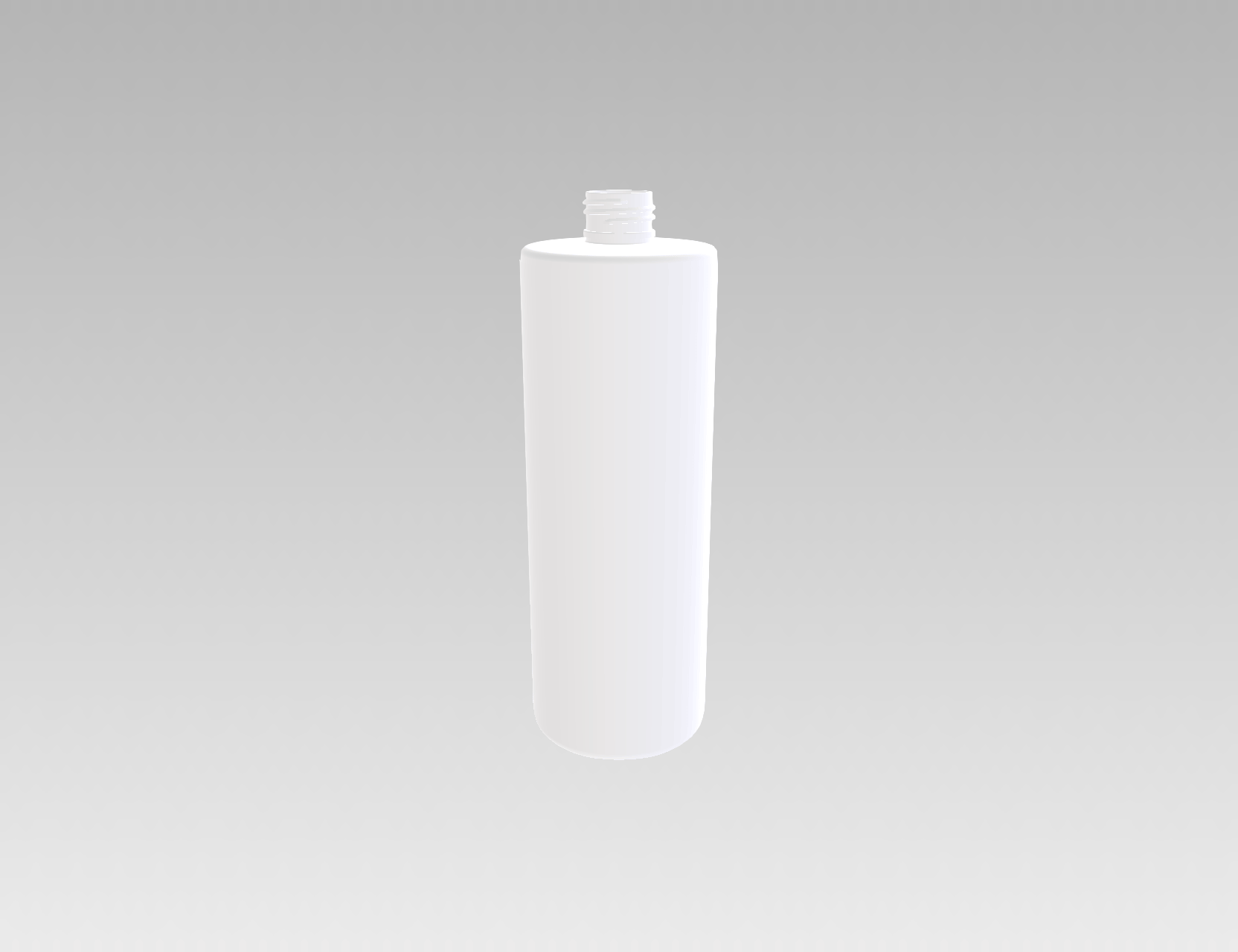 化妆品塑料瓶 550mL（圆柱形）