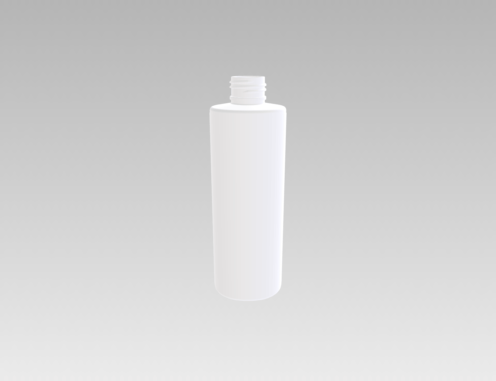 化妆品用塑料瓶 210mL（圆柱形瓶身）