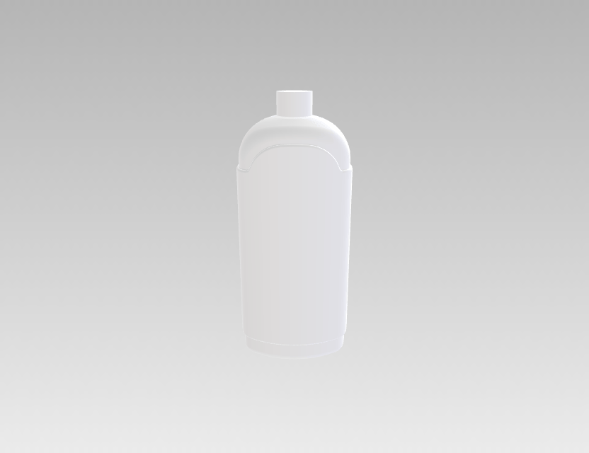 化妆品包装塑料瓶 1059mL（拱形瓶身）