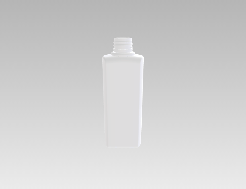 化妆品塑料瓶 110mL（方形瓶身）