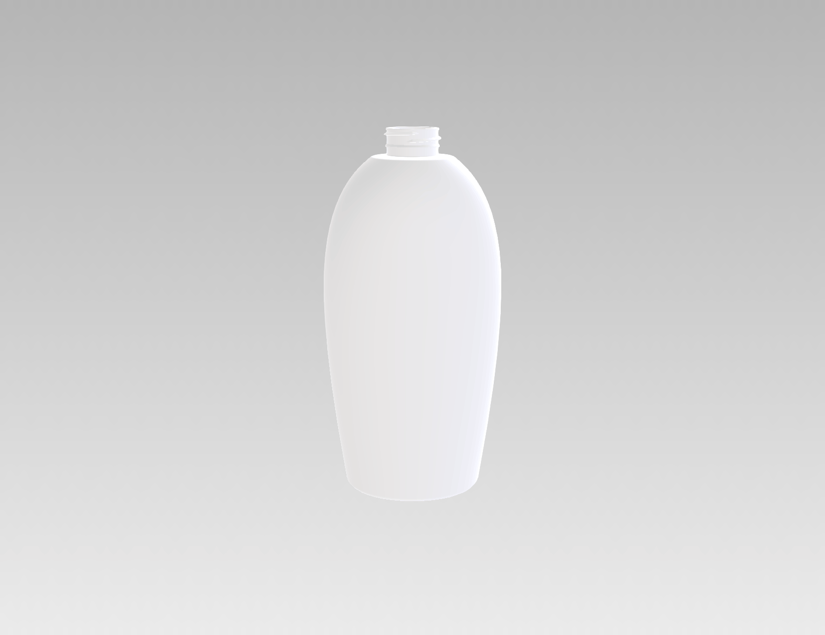 塑料瓶 880mL（椭圆形瓶身）