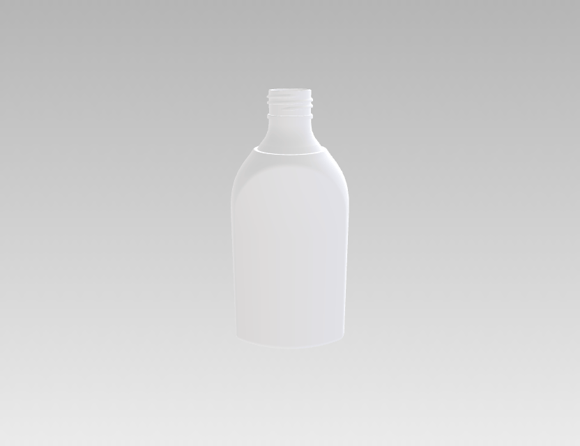塑料瓶 203mL（扁形瓶身）