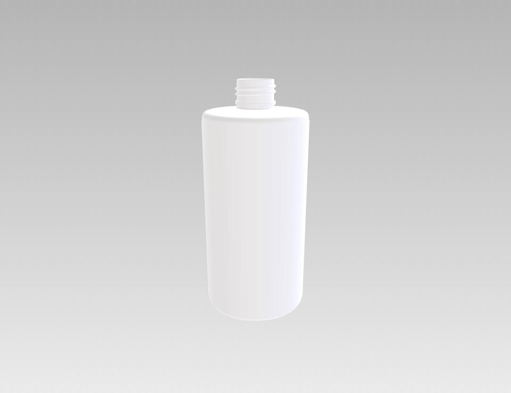 化妆品塑料瓶 360mL（圆柱形）