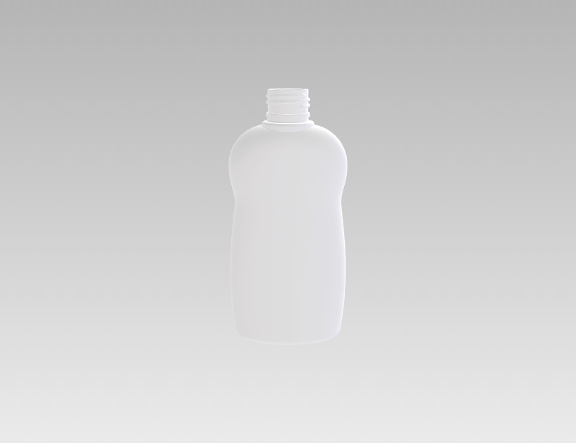 化妆品塑料瓶 218mL（收腰瓶身）