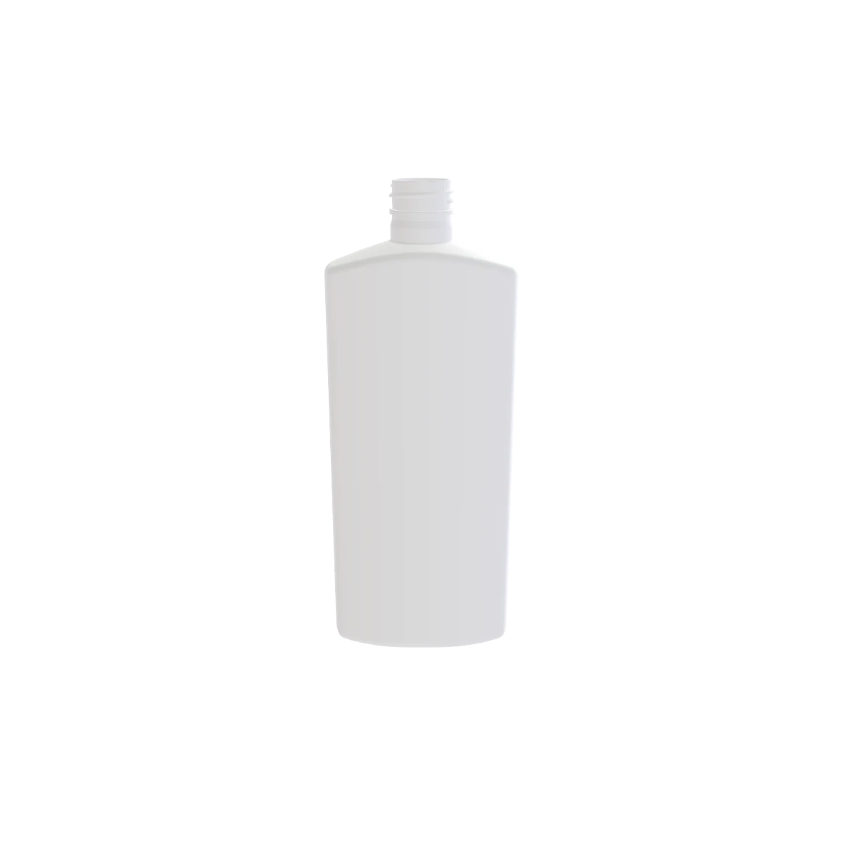 化妆品塑料瓶 566mL（扁方瓶身）