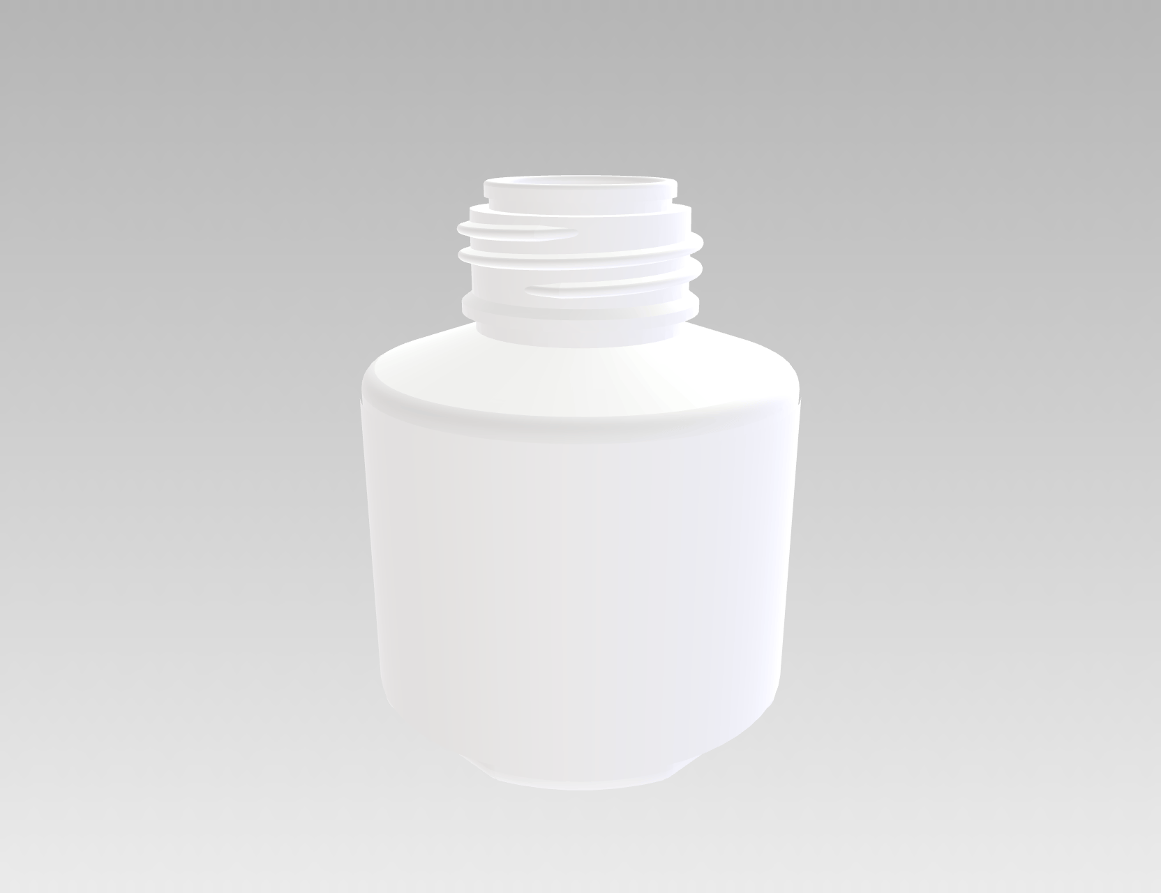 化妆品塑料瓶 53.7ml（直筒瓶身）