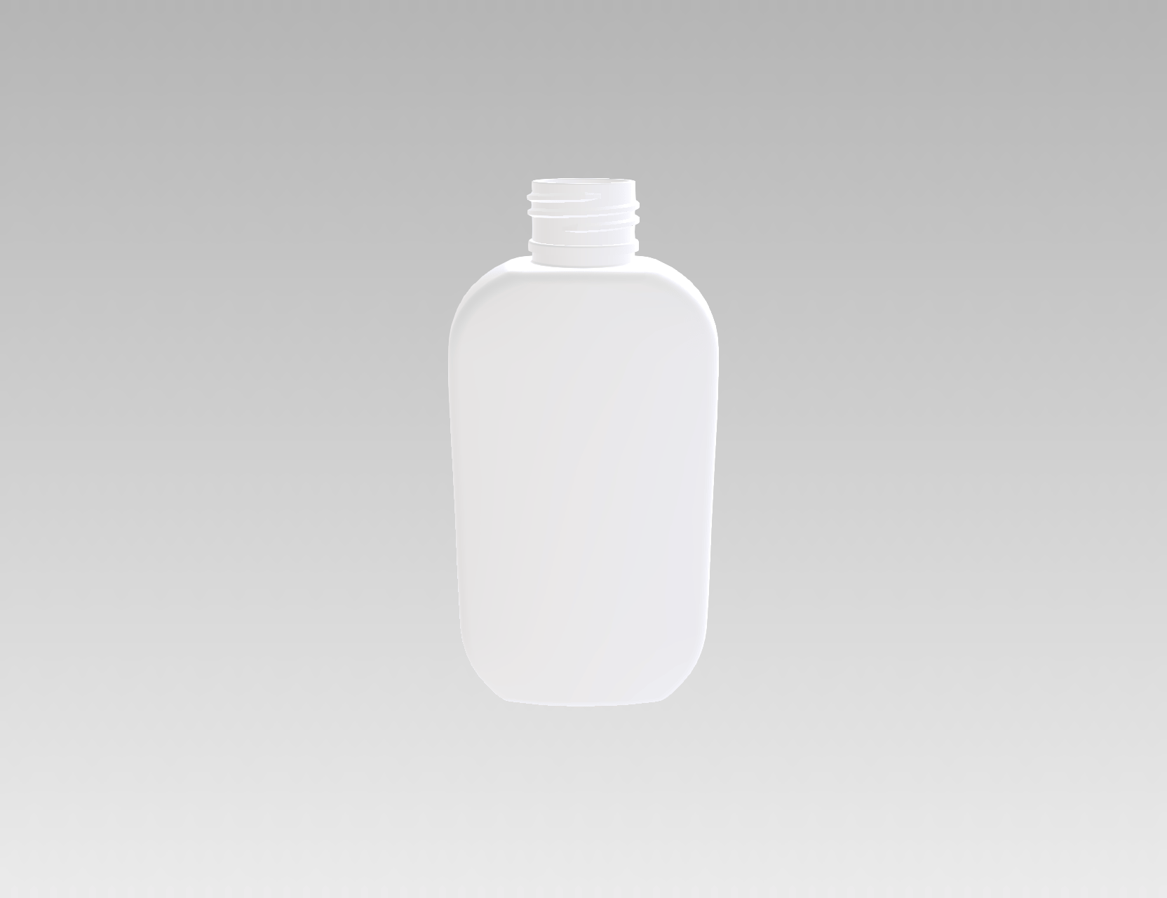 化妆品塑料瓶 159mL（扁形瓶身）