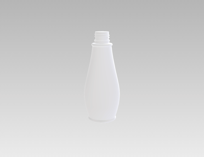塑料瓶 129mL（水滴形瓶身）