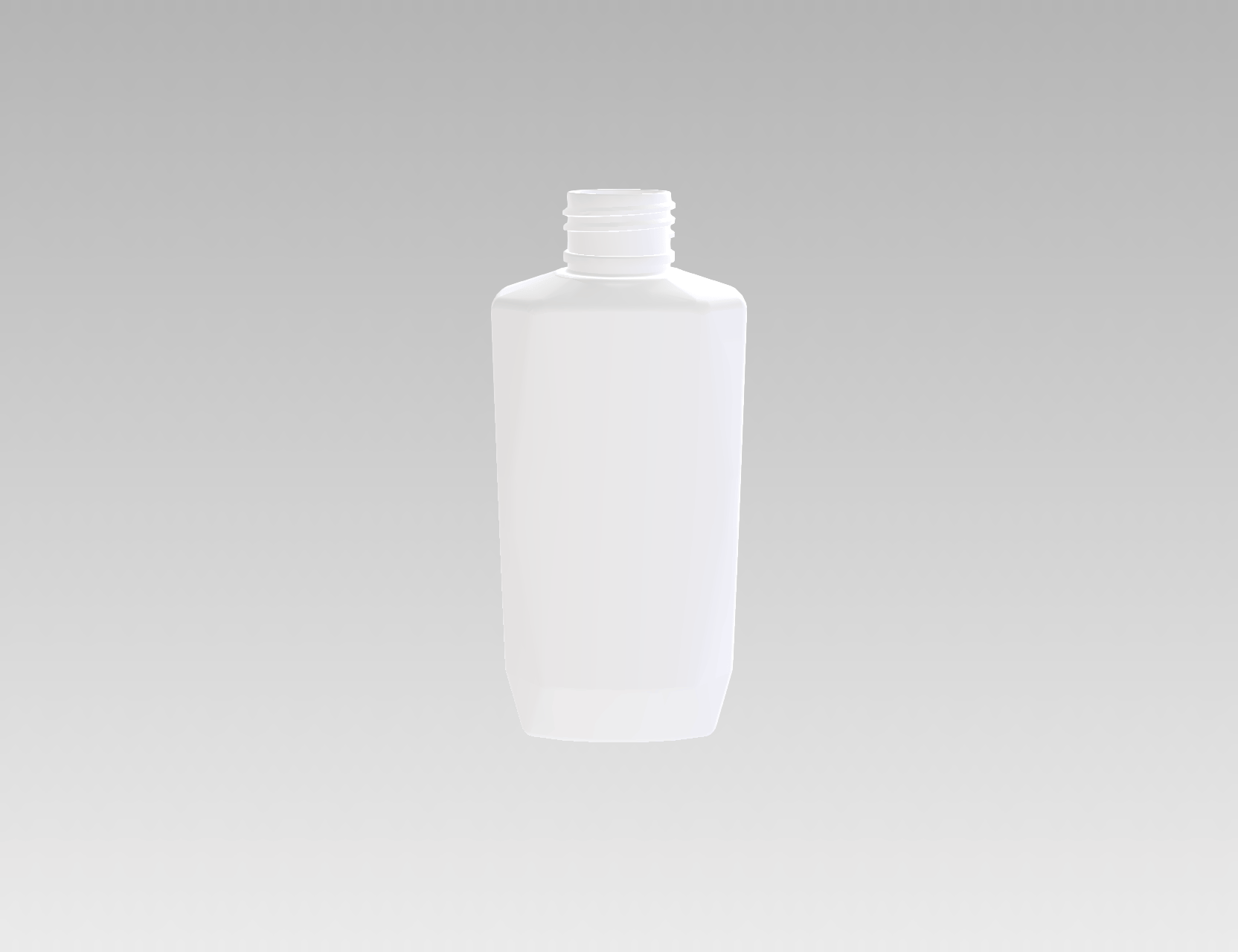 化妆品塑料瓶 163mL（异形瓶身）