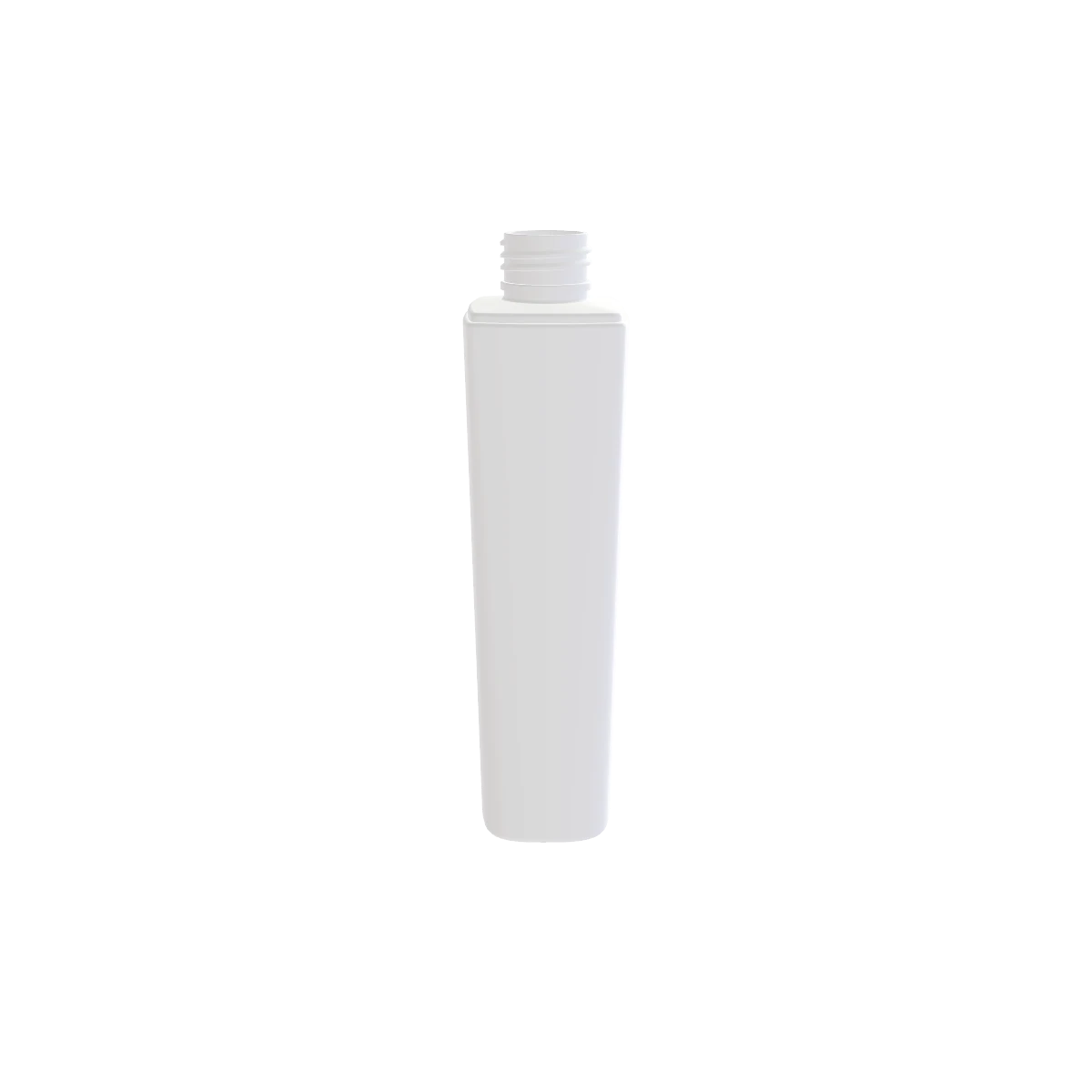 化妆品塑料瓶 210mL（方锥形）