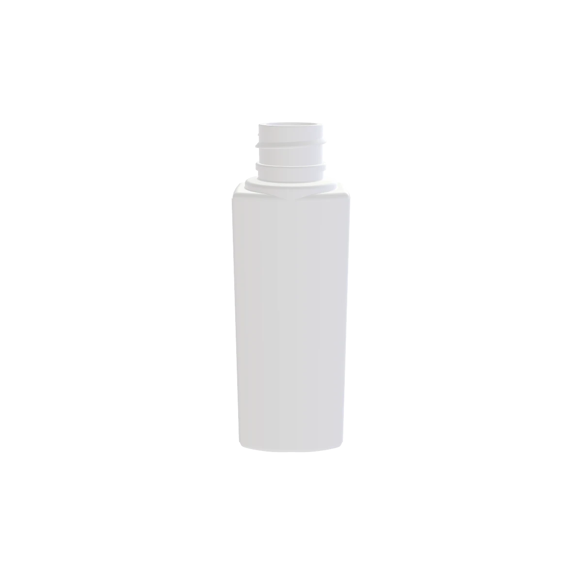 化妆品塑料瓶 53ml（方形瓶身）