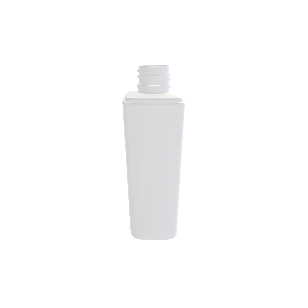 化妆品用塑料瓶 80ml（方型瓶身）