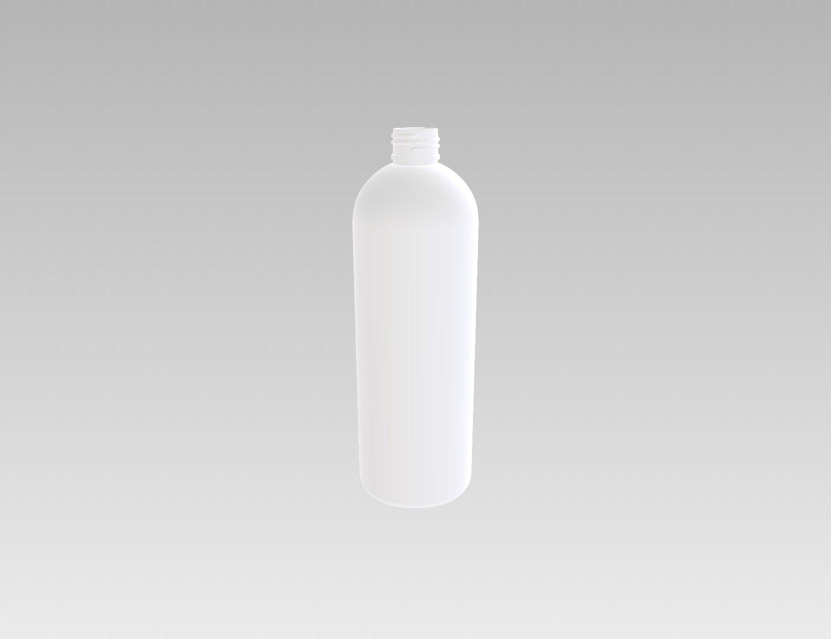 化妆品塑料瓶 480mL（圆柱瓶身）