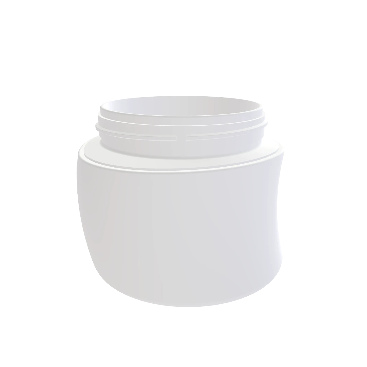 化妆品塑料罐 363.9mL（弧形罐身）