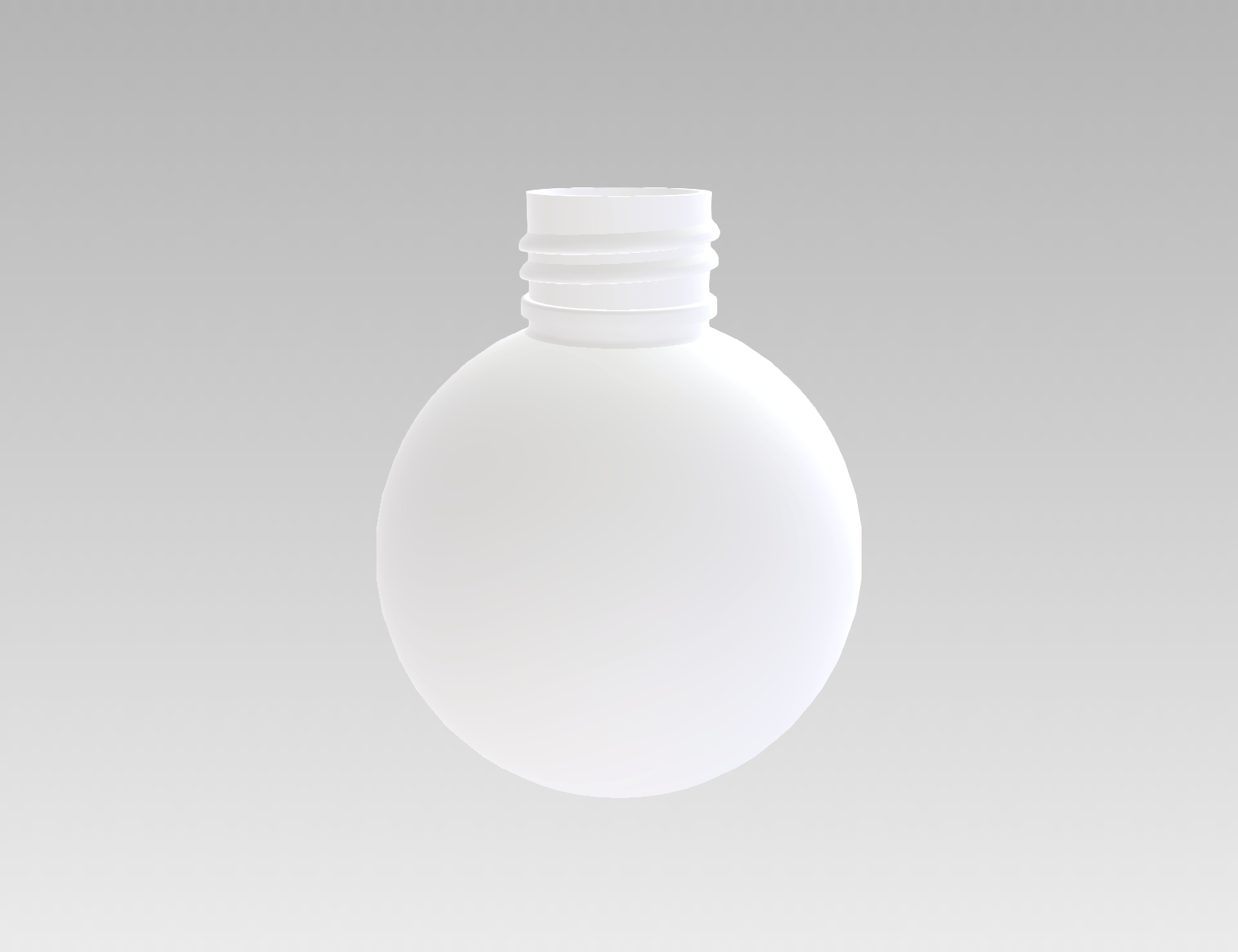 化妆品塑料瓶 110mL（球形）