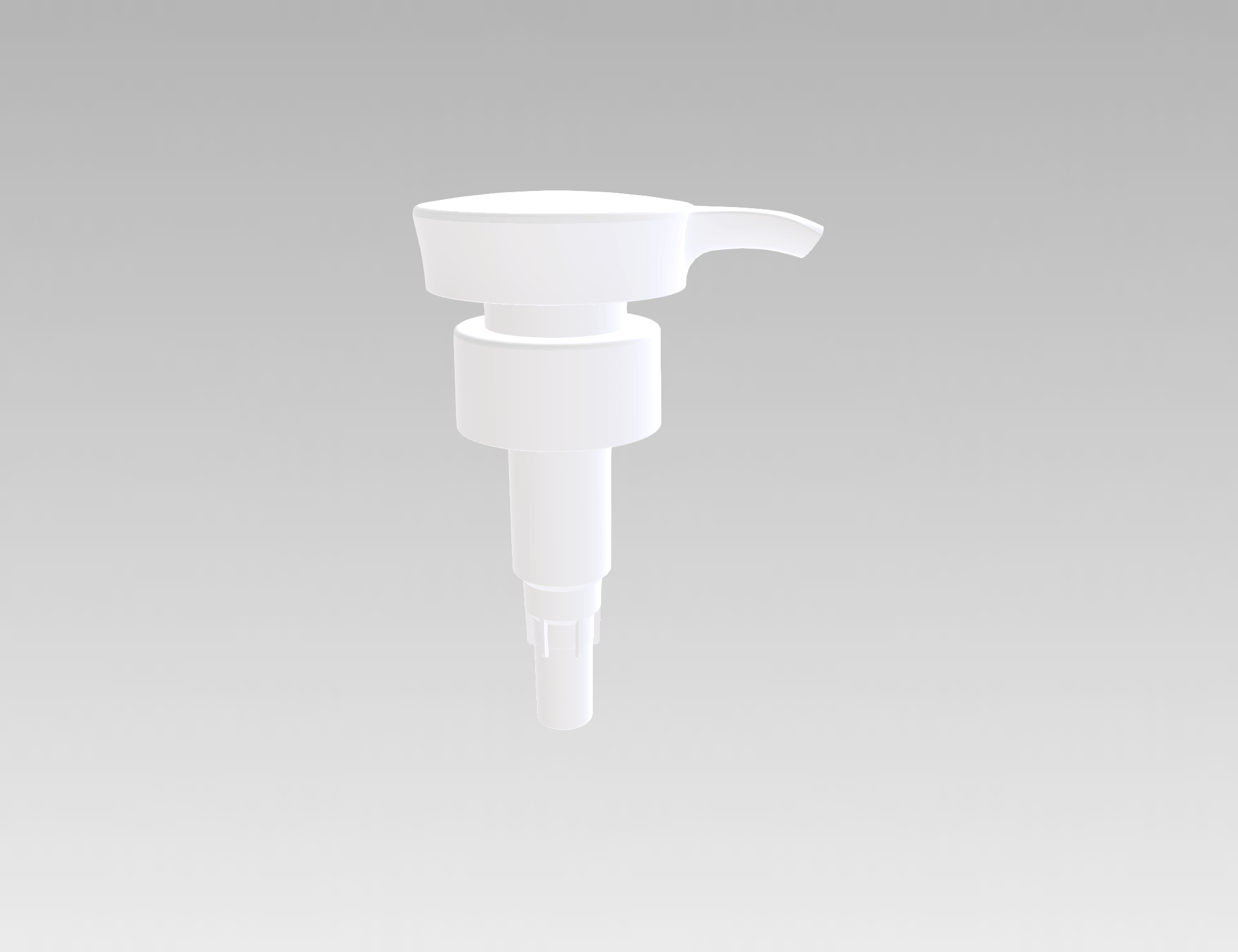 Plastic pump head 33/410 (arc-shaped pusher)