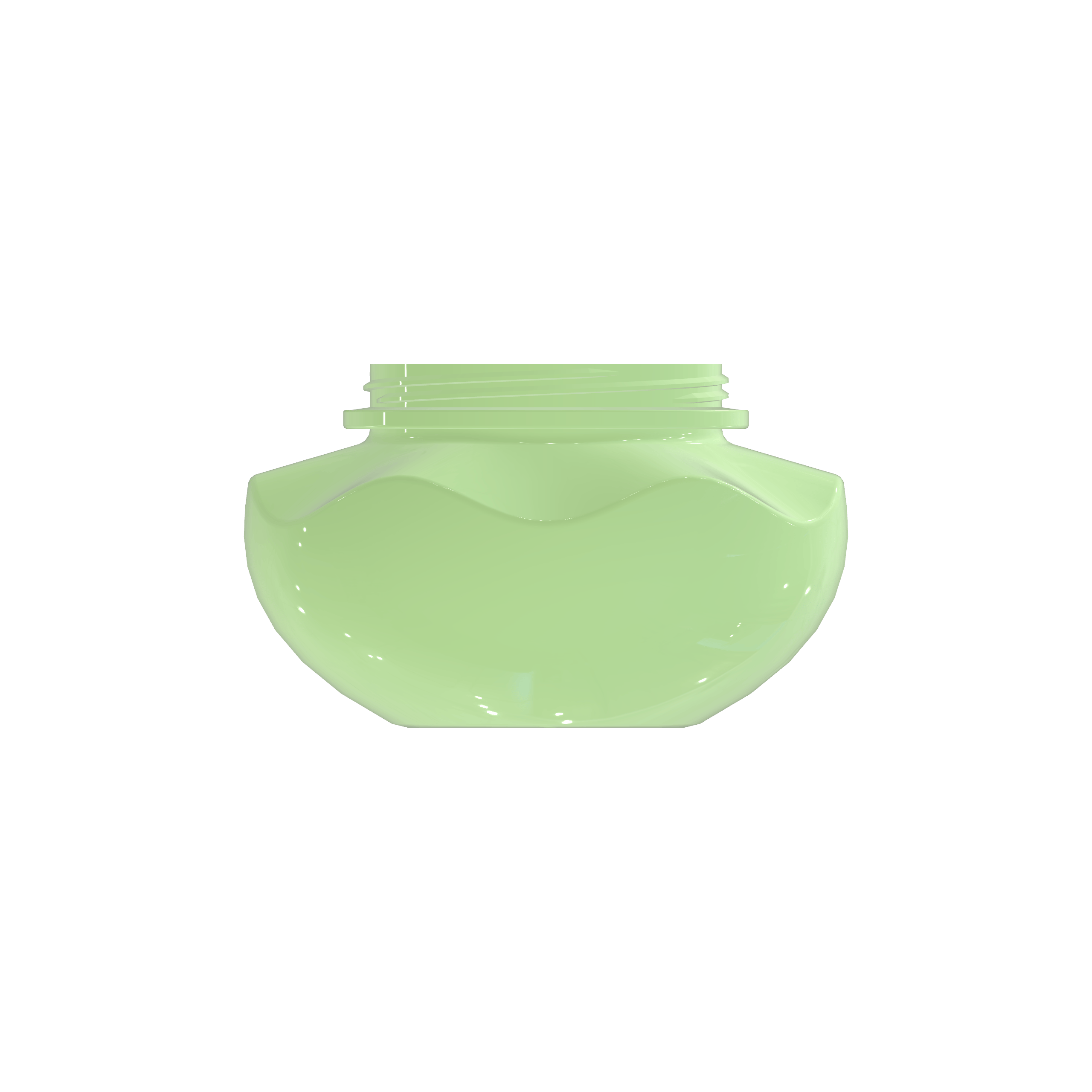 化妆品塑料瓶 136mL（波浪瓶身）