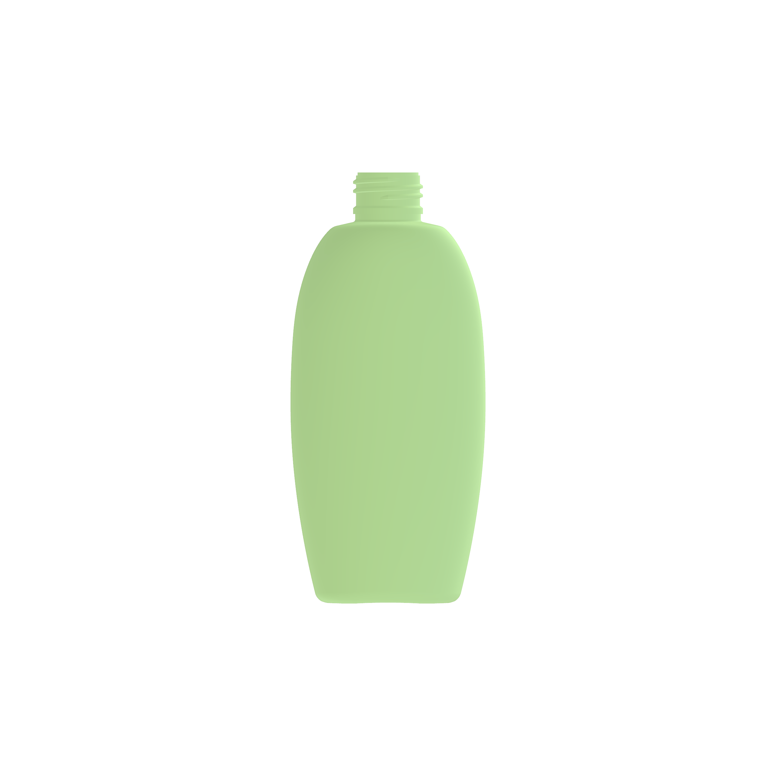 化妆品塑料瓶 200mL（扁形）