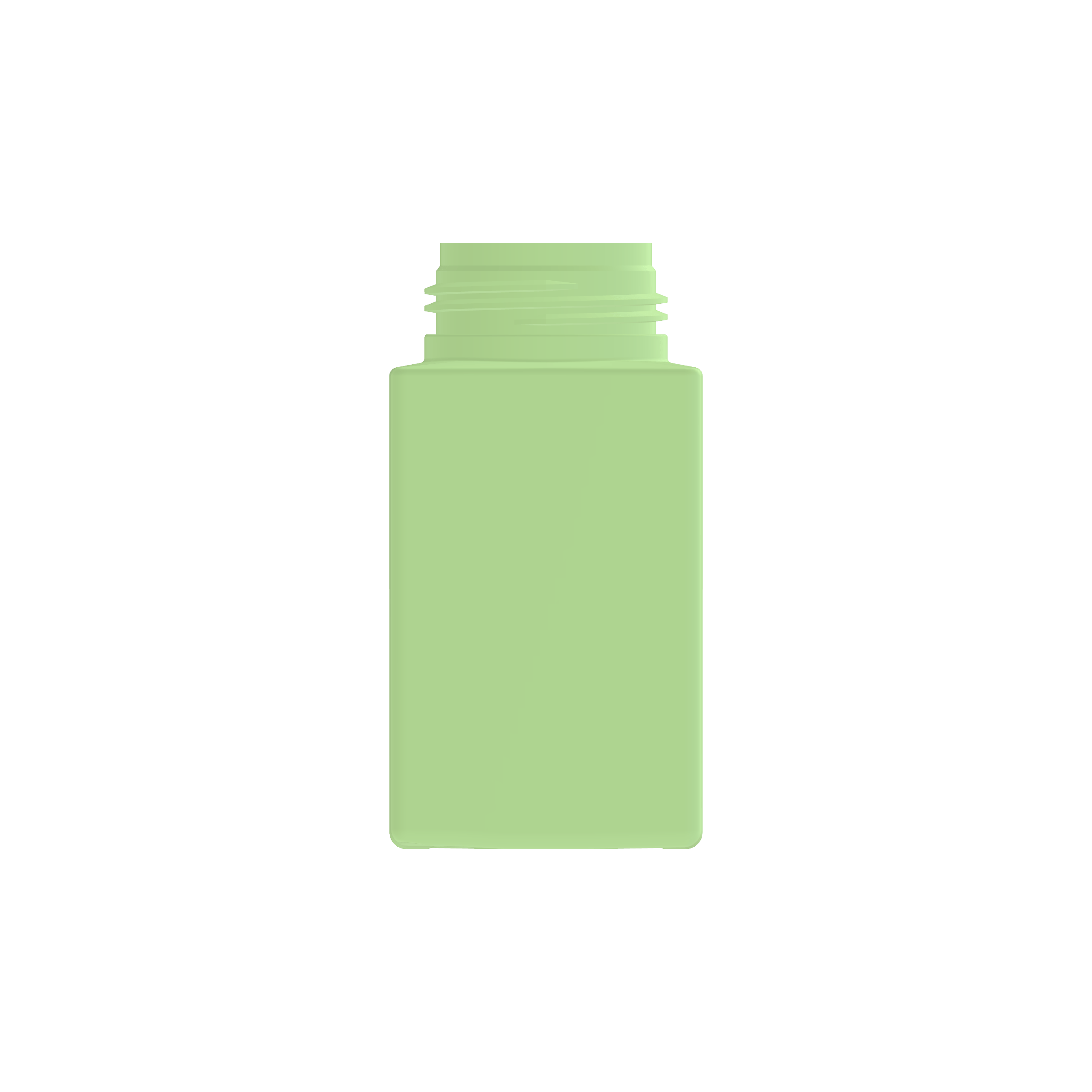 化妆品塑料瓶 235mL（方瓶身）